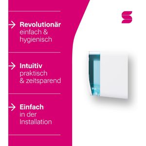 Produktbild für Handtuchspender Satino Hyginity XS, 333428, PT 3