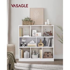 Produktbild für Bücherregal Vasagle LBC52WT, weiß
