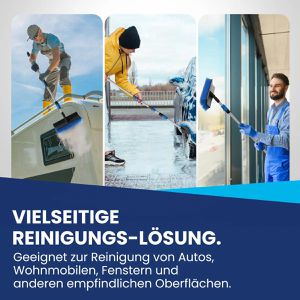 Produktbild für Waschbürste NTG Autowaschbürste Teleskop 2 m, HWZ.8201
