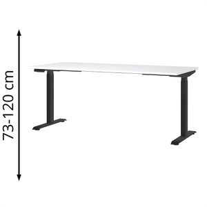 Produktbild für Schreibtisch Germania Mailand, 7909-614, weiß