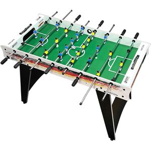 Best-Sporting Tischkicker Kickertisch Nation, 122 x 81,5 x 61 cm, weiß/bunt, 20 kg