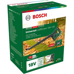 Produktbild für Laubbläser Bosch UniversalLeafBlower 18V-130, Akku
