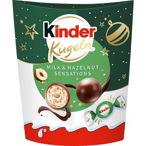 Schokobonbons Kinder Milk & Hazelnut Sensations, 11 Stück
