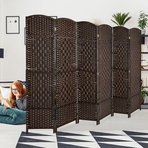 Produktbild für Paravent Relaxdays innen, 6-teilig