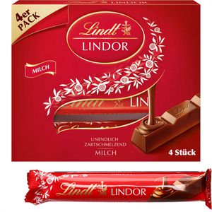 Schokoriegel Lindt Lindor Sticks Multipack