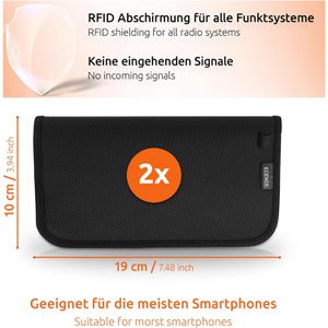 Produktbild für Elektrosmog-Schutz ECENCE Tasche, Set