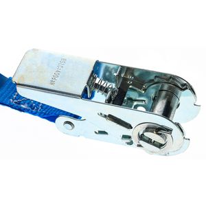 Produktbild für Spanngurt Braun-GmbH 400-1-600, blau, mit Ratsche
