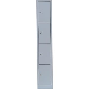 Produktbild für Schließfachschrank ClassiX X-520410, lichtgrau