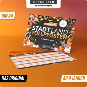 Produktbild für Spielblock Denkriesen Stadt Land Vollpfosten