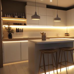 Produktbild für LED-Unterbauleuchte Luxula LX300243, neutralweiß