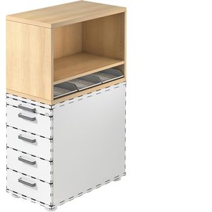 Aufsatzschrank Hammerbacher SCA1, eiche