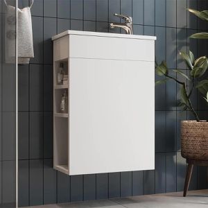 Produktbild für Waschtisch Vicco Amadeo, hängend, weiß