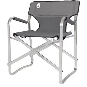 Produktbild für Campingstuhl Coleman Deck Chair, grau, bis 113 kg