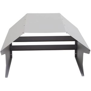 Produktbild für Mähroboter-Garage Mendler HWC-L43, grau, aus Stahl