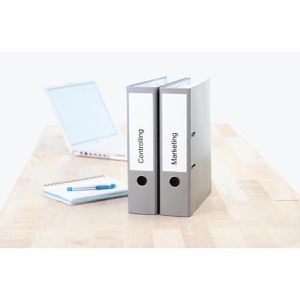 Produktbild für Rückenschilder Herma 5123 Special, weiß