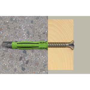 Produktbild für Schrauben-Dübel-Set Fischer 567936, SX Plus Green S