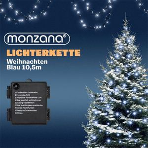 Produktbild für Lichterkette Deuba blau, 160 LED, innen + außen