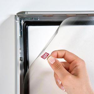 Produktbild für Klapprahmen Update-Displays Waterproof, 25 mm Profil, DIN A4