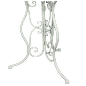 Produktbild für Bistrotisch Garden-Pleasure LASCAR, altweiß, wetterfest, rund