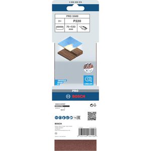 Produktbild für Schleifpapier Bosch PRO X440, Körnung 220