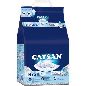 Katzenstreu Catsan Hygiene Plus, aus Quarzsand und Kalk