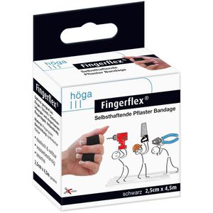Produktbild für Pflaster Höga Fingerflex Bandage, schwarz, 1 Rolle