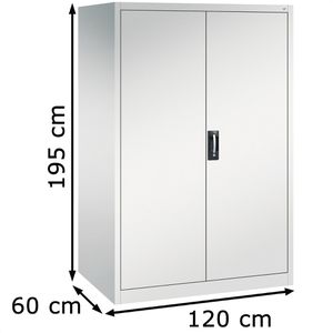 Produktbild für Werkzeugschrank CP-Möbel 8934-00, aus Metall, lichtgrau