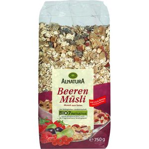 Müsli Alnatura Beeren, ohne Zuckerzusatz, BIO
