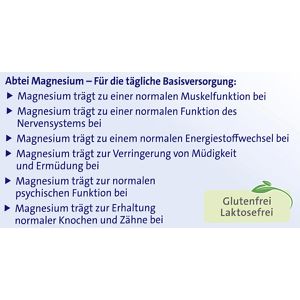 Produktbild für Magnesium Abtei 40 Kapseln