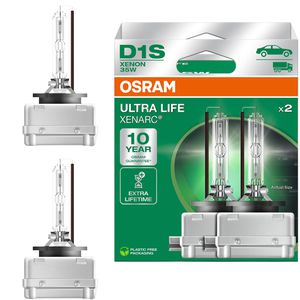 Auto-Lampe OSRAM Xenarc Ultra Life, 4300 Kelvin, D1S