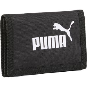 Produktbild für Portemonnaie PUMA Phase Wallet, schwarz, aus Polyester