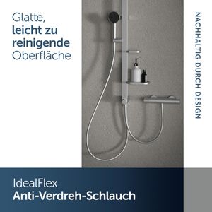 Produktbild für Duschsystem Ideal-Standard Ceratwist Alu+ BD585SI, silber