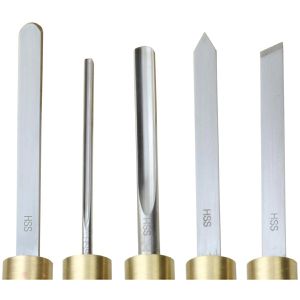 Produktbild für Drechselsatz Proxxon 27023, HSS-Drechselmeißelsatz