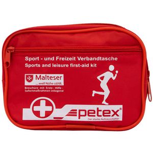 Petex Erste-Hilfe-Tasche Sport- und Freizeit, 12-teilig, gefüllt