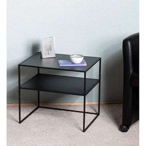 Produktbild für Beistelltisch Haku-Möbel 25517, Melbourne, schwarz