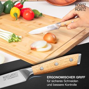Produktbild für Kochmesser Moritz&amp;Moritz Allzweckmesser 5776, Akazienholzgriff
