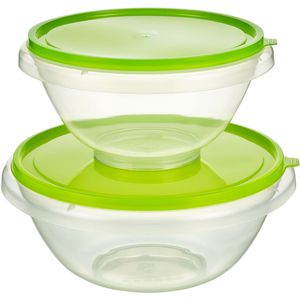 Schüssel Kigima Set mit Deckel, 2-teilig