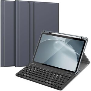Produktbild für Tablet-Hülle Fintie Keyboard Case, grau