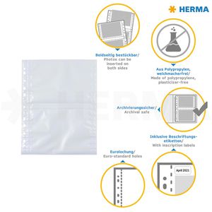 Produktbild für Fotohüllen Herma 7564 Fotophan, 13 x 18cm