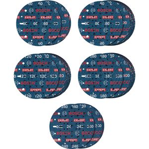Schleifpapier Bosch Expert O780 Körnung 60-240 Set