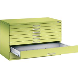 Planschrank CP-Möbel 7101-200, viridingrün, DIN A1