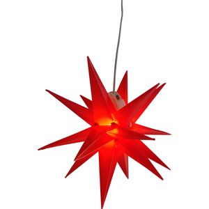 Weihnachtsstern Star-Max 34153 rot, innen + außen