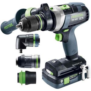Produktbild für Akku-Schlagbohrschrauber Festool TPC 18/4 5,0/4,0 I-Set/XL