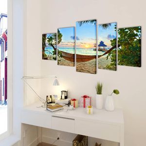 Produktbild für Wandbild vidaXL Hängematte