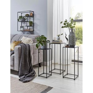 Produktbild für Wandregal Haku-Möbel 23616, schwarz
