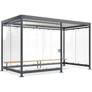 Personenunterstand WSM Professional Köln K4 d/b BS, anthrazit