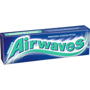 Produktbild für Kaugummis Airwaves Menthol &amp; Eucalyptus