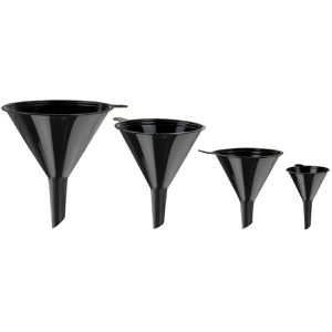 Trichter DEMA 22171, schwarz, 4-teiliges Set