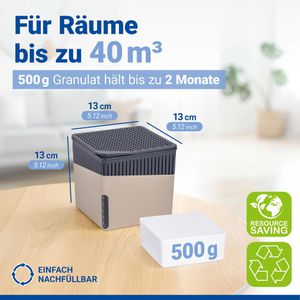Produktbild für Luftentfeuchter Wenko Cube 50232100, Granulat