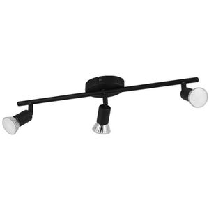 Deckenstrahler Eglo Buzz, schwarz mit LED